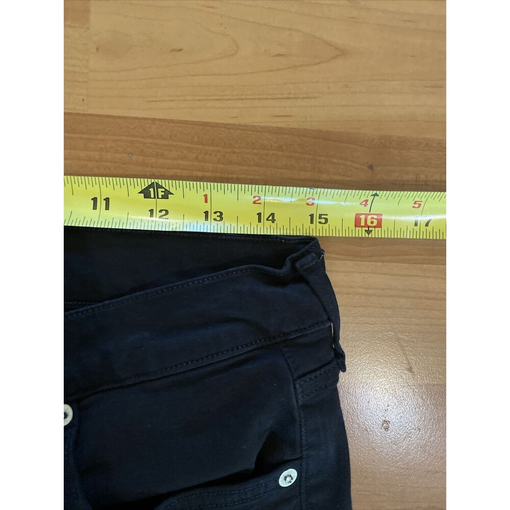 AGOLDE Filter Free Jeans Pants Black Skinny Leg Mid-Rise Women's -Size 30 - Picture 5 of 9
